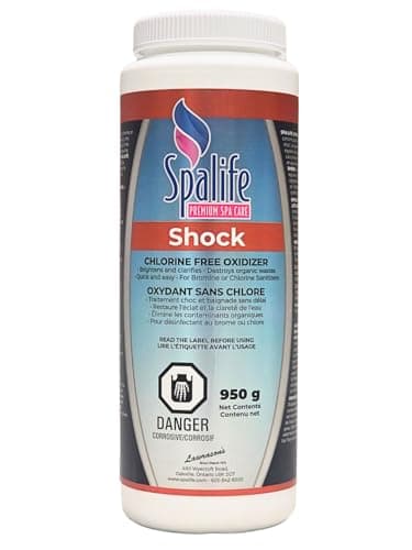 2 Pack | (1) Brominating Tabs 1.5kg (1) Shock Chlorine Free 950g | Oxygen-Based | Oxidizes Organic Waste | Hot Tub & Spa Chemicals & Accessories — view 2
