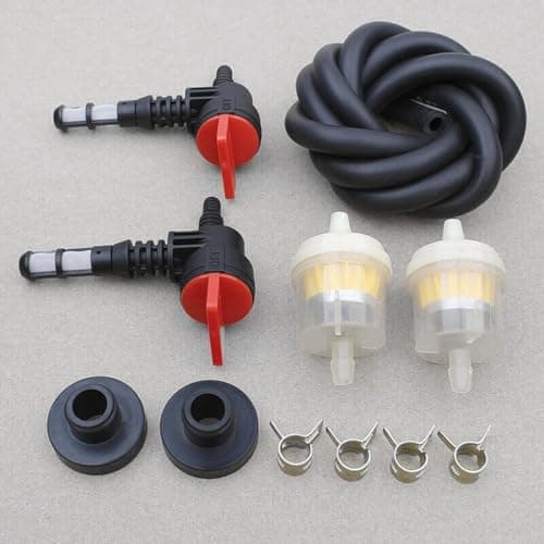Fuel Shut Off Valve Kit for 2500-8000 Watt Generator Pressure Washer, Replaces 192980GS 208961 78299 80270, Compatible with For Craftsman For Snapper For Troy-, 2 — view 5