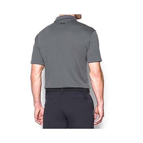 UNDER ARMOUR mens Tech Golf Polo ,(782) Rise / Pitch Gray / Pitch Gray,Large — view 3