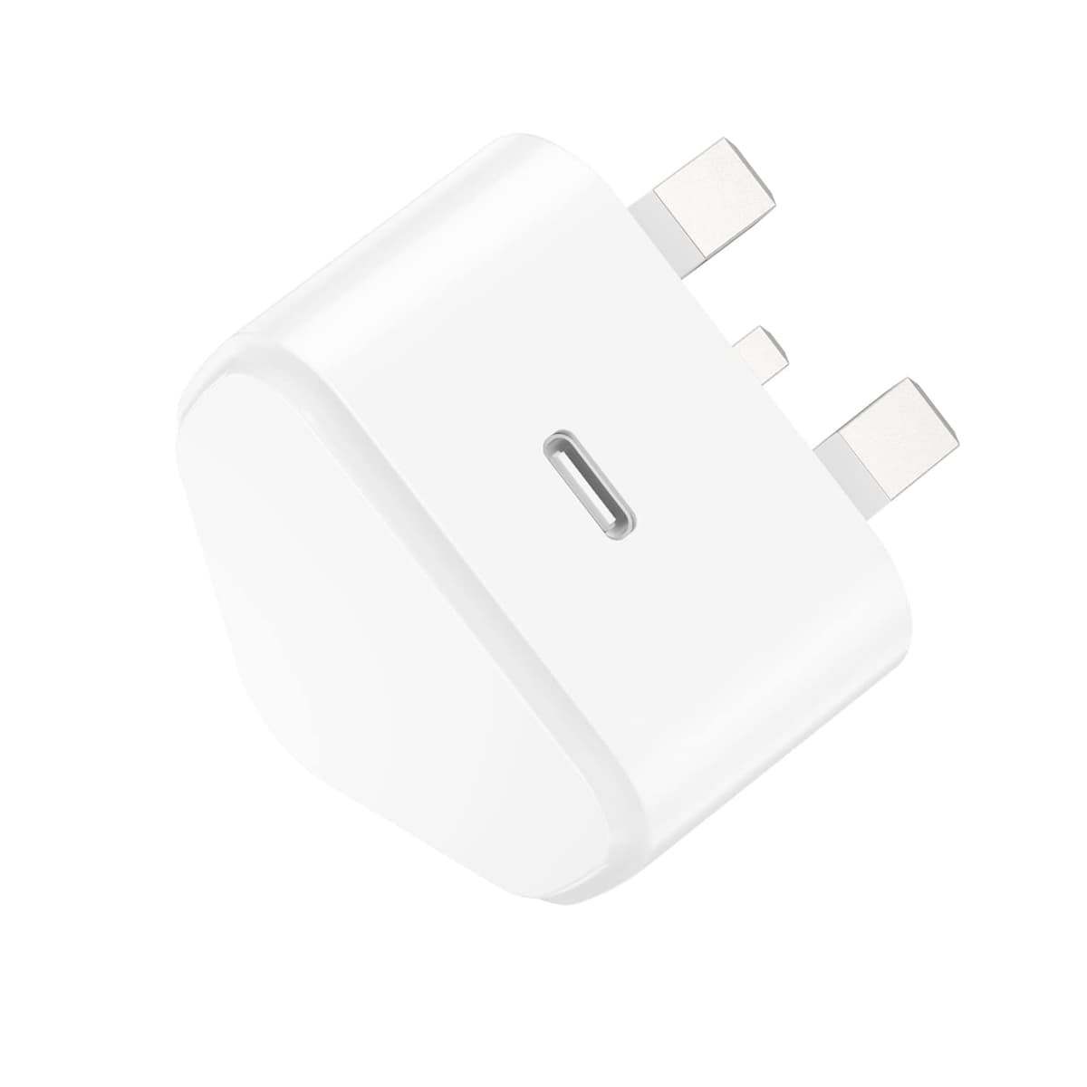 USB C Plug for iPhone 16 15 14 13 12 11 Pro Max Plus X XS XR 8, SE 2020, iPad Pro Air Mini, AirPods Pro, Samsung Galaxy, 25W Fast Charger USBC Type C Power Charging Head Adapter Charge Wall PD UK