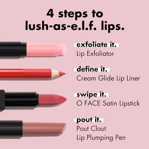 e.l.f. Cream Glide Lip Liner, Highly-Pigmented Pencil For Shaping & Sculpting Lips, Semi-Matte Finish, Vegan & Cruelty-Free, Dark Cocoa — view 5