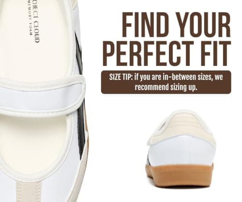 Project Cloud Mary Jane Shoes, Non-Slip Fashion Sneakers for Women (Spring) — view 4