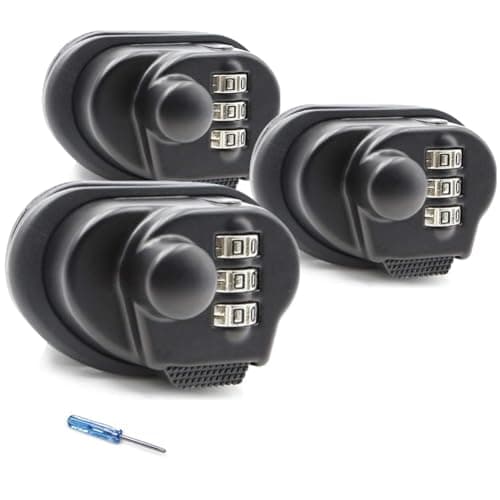Mizzuco Trigger Lock 3 Digit Combination Gun Lock (3Pcs)