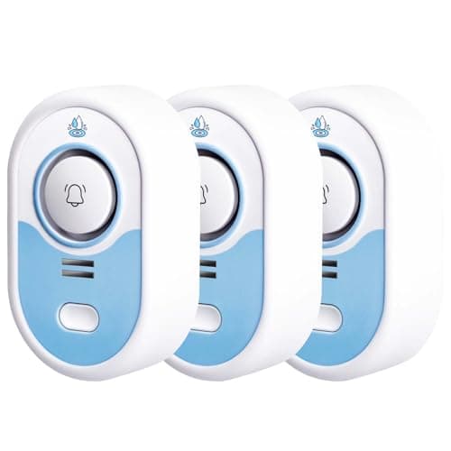 LSENLTY Water Leak Detector Supports 5 Years Standby Time, LED Indicator&100dB Leak Alarm, Self-Test Function&Low Battery Reminder Water Alarm, IP66 Waterproof for Home,3 Pack (Cannot Connect Wi-Fi)
