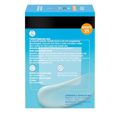 Neutrogena Hydro Boost Gel Cream Face Moisturizer with Sunscreen SPF – Hyaluronic Acid for Hydrated Skin – Fast Absorbing, Oil-Free, Non-Comedogenic 47mL — view 6