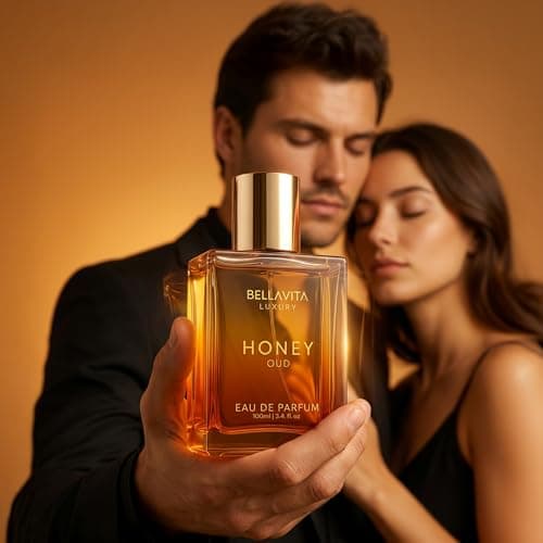 Bellavita Luxury Honey Oud Eau de Parfum | 100 ml (3.4 fl.oz.) | Perfume for Men and Women | Sweet Honey, Bergamot, Oud, and Amber Notes | Women's Day Special — view 7