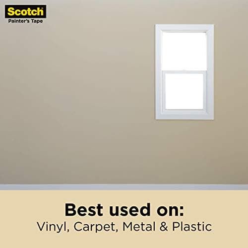 Scotch Contractor Grade Masking Tape, 0.94 inches by 60.1 yards (360 yards total), 2020, 6 Rolls — view 9