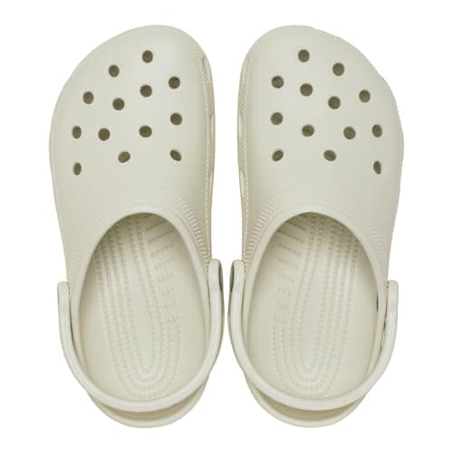 Crocs Unisex-Adult Classic Clog, Clogs for Women and Men, Linen, 8 Women/6 Men — view 3