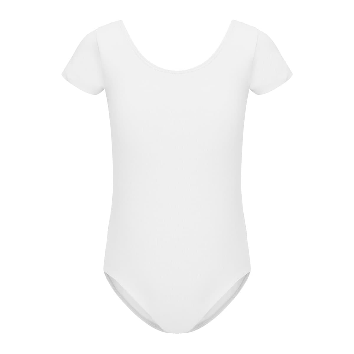 HIPPOSEUS Maillot de Ballet Danza para Niña Mangas Corta Ballet Body Leotardos Danza Clásico Gimnasia Ritmica, AM0019DX