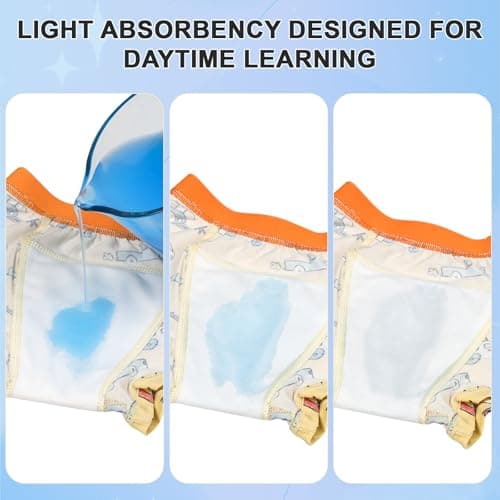 MooMoo Baby Toddler Potty Training Underwear 10 Pack Training Pants in Boys Boxer Briefs Style 4T — view 3