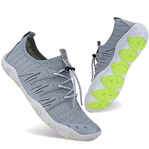 MAYZERO Water Shoes Men Women Quick Drying Swim Surf Beach Pool Shoes Wide Toe Hiking Barefoot Aqua Shoes — view 5