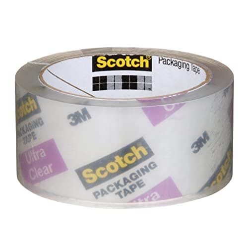 Scotch Packaging Tape, 1.88 in x 54.6 yd (48 mm x 50 m), 1 Roll, Secure Seal — view 2