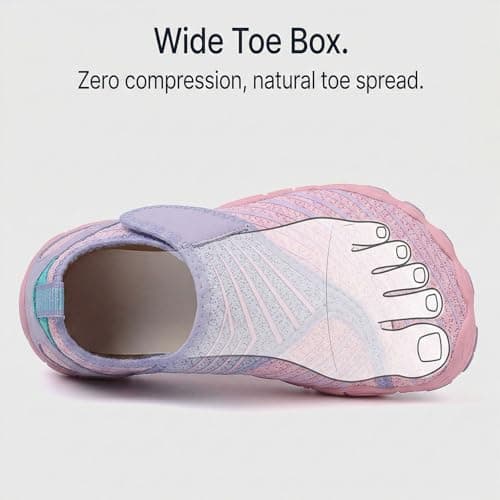 2026 Upgrade Shoes for Women Men, Wide Toe Box Non-Slip Adjustable Comfortable Slip on Beach Hiking Water Sandals for Walking Traveling (Style-a, Adult, Women, 9, Numeric Range, US Footwear Size System, 9.5, Wide) — view 3