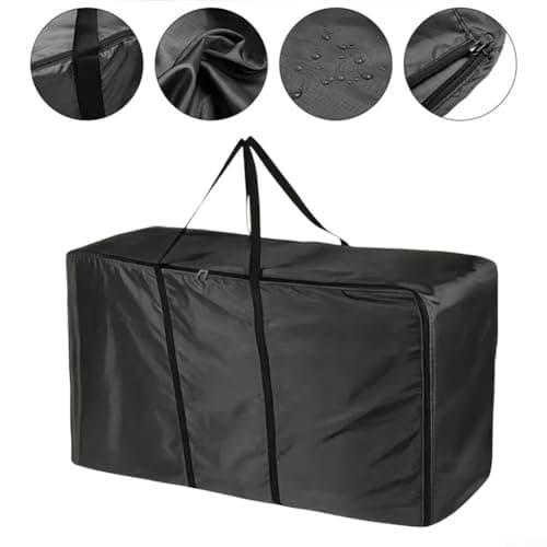 Large Hay Bag With Zipper Oxford Cloth Hay Bale Storage Bag Carry Handle Hay Bag For Livestock Feed Straw Hay Farm Barn Storage — view 4
