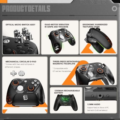 GameSir G7 Pro Wireless XBOX Controller,TMR Sticks,Windows,Trigger Stops — view 8