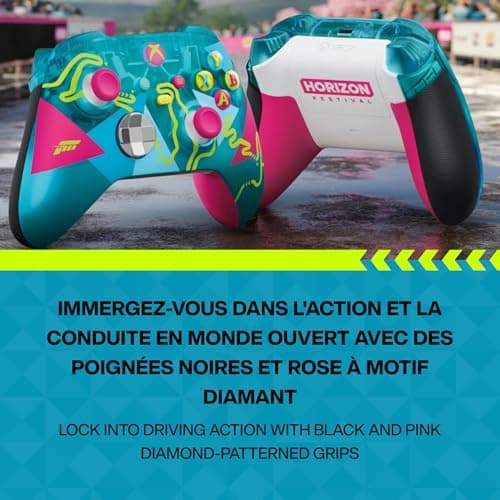 XBOX Wireless Controller – Forza Horizon 6 Limited Edition – XBOX Series X|S, XBOX One, PCs, and Cloud-Enabled Devices — view 5