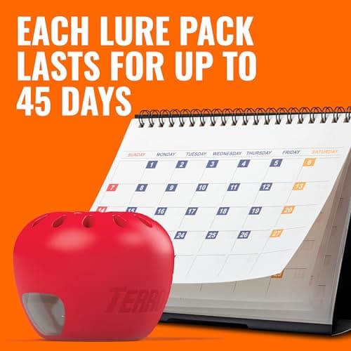 TERRO Fruit Fly Trap, 6-Pack Indoor Fly Traps with 270 Days Lure Supply — view 6