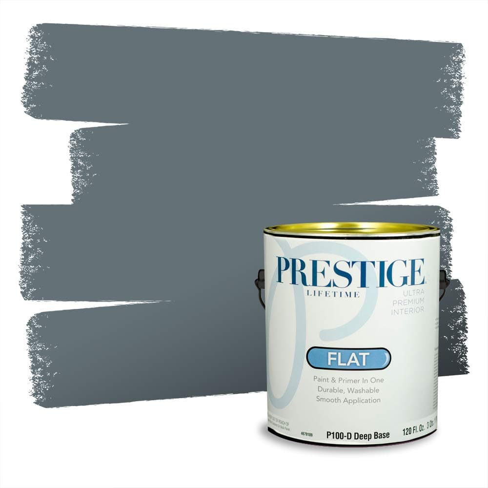 PRESTIGE Paints Interior Paint and Primer In One, 1-Gallon, Semi-Gloss, Comparable Match of Valspar* Dewdrop* — view 499