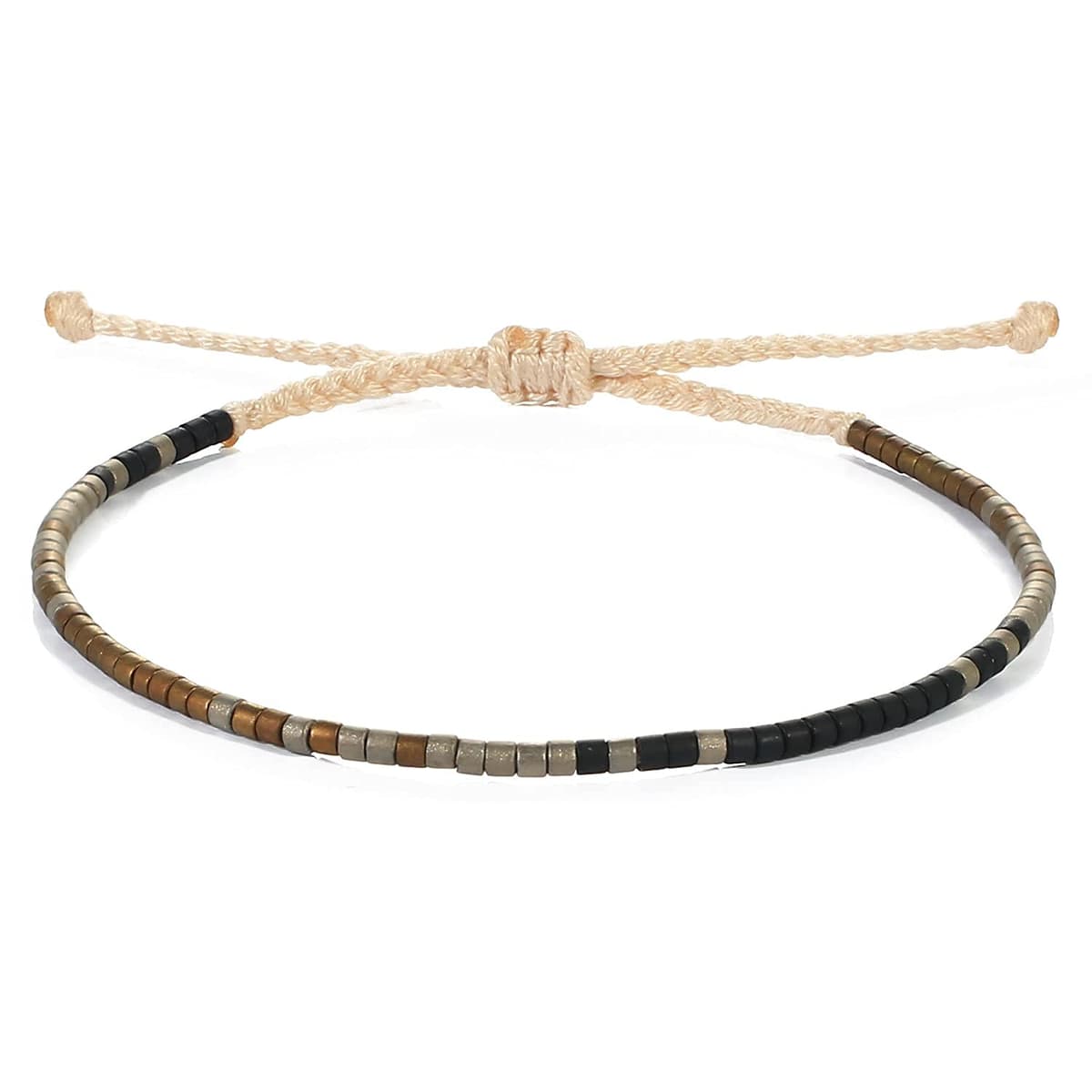 KELITCH Pulseras Amistad con Cuentas Concha Cristal Color Bohemio Pulsera Hecha A Mano Brazaletes Joyería para Mujer — view 57