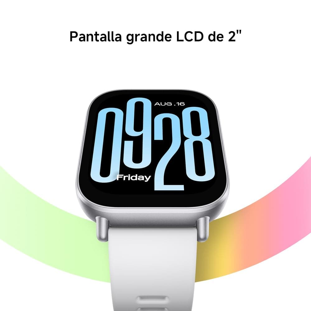 XIAOMI Redmi Watch 5 Active, Llamadas Bluetooth, Pantalla LCD de 2 Pulgadas, Monitor de frecuencia cardíaca, 140 Modos Deportivos, hasta 18 días de autonomía, Negro — view 4