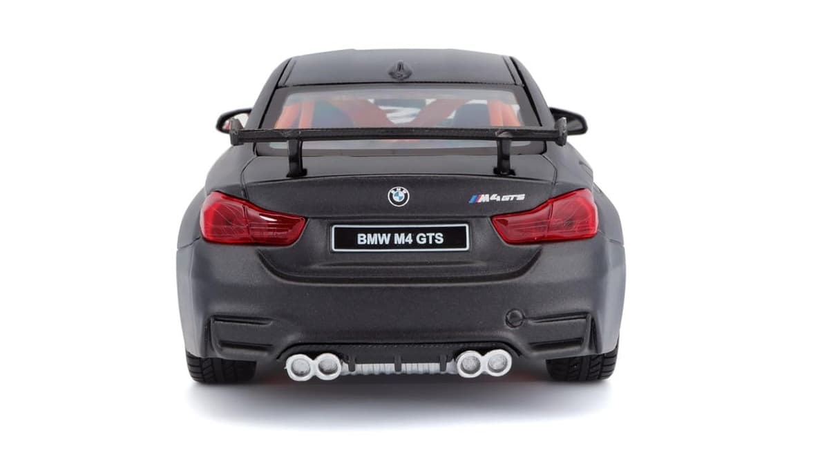 Bburago - BMW M4 GTS - Modelo de Coche Realista a Escala 1:24, Licencia Oficial BMW, Edad Recomendada 3+ Años — view 3