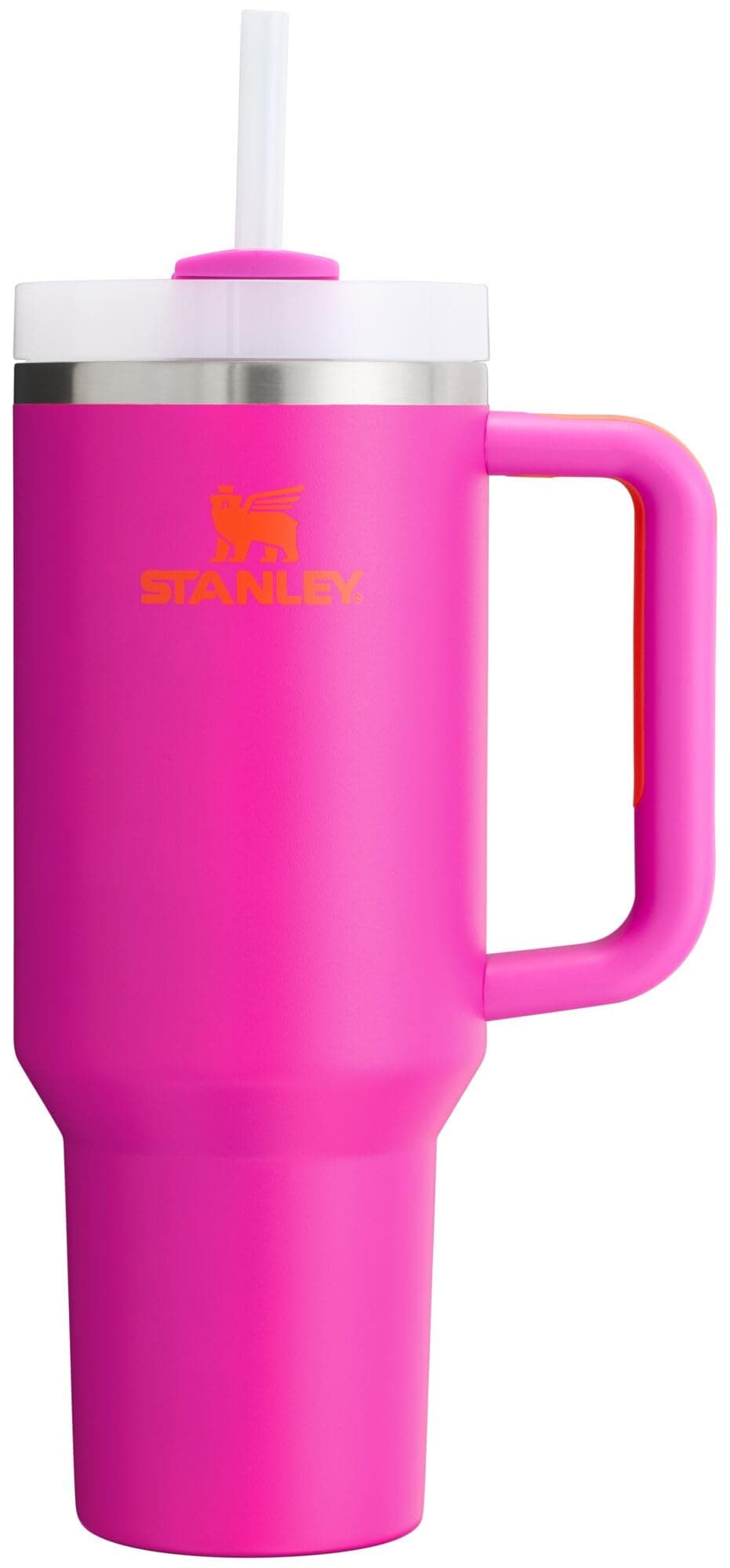 Stanley Quencher - Vaso H2.0 con mango - 1200 ml - Tapa de rosca con pajita incluida - Antifugas y portavasos de coche compatible para viajes - Vaso térmico de acero — view 21