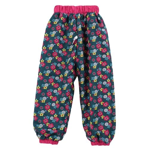 LZH Girl Baby Kid Waterproof Hooded Coat Jacket Outwear Suit Raincoat Hoodies with Pants Magenta 5T(For Age 4-5Y) — view 4