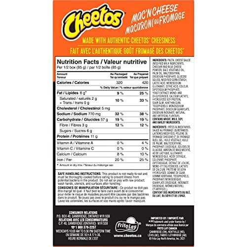 Cheetos Mac’N Cheese Bold and Cheesy 170g Single — view 8