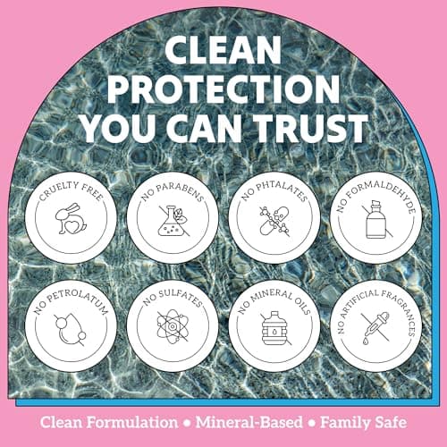 Sol Brush SPF 50 Mineral Sunscreen Powder, Broad Spectrum UVA/UVB Protection Sunscreen, Mess Free Brush On Applicator, Clean & Cruelty Free, Water Resistant (80 Minutes), Pink, Fair — view 4