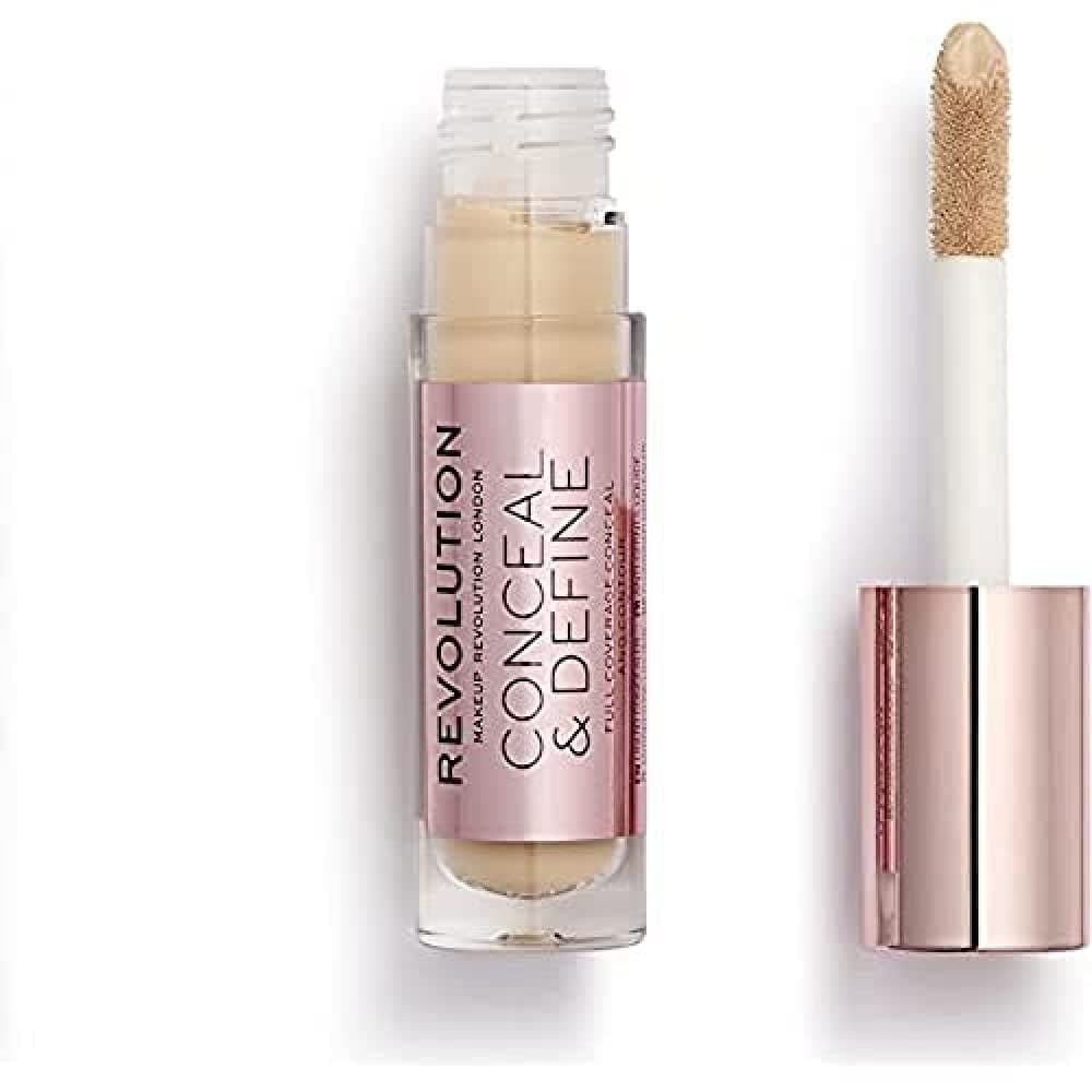 Revolution Conceal & Define Concealer, Lightweight, Long-Lasting, Full Coverage Face Makeup, C0.1, 4g — view 15