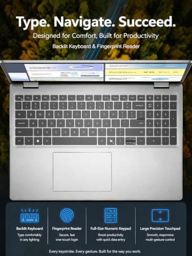 Dell 16 Touchscreen Laptop, Core 7 150U, 32GB DDR5 RAM 5200MT/s, 1TB SSD — view 3