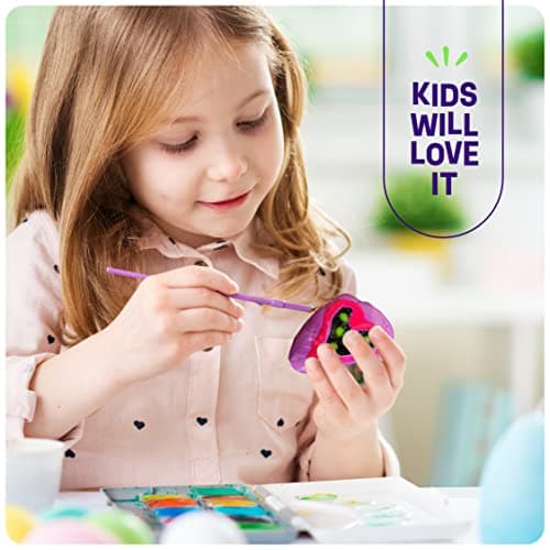 Kids Rock Painting Kit - Glow in The Dark - Arts & Crafts Christmas Gifts for Boys and Girls Ages 4-12 - Craft Activities Kits - Creative Art Toys for 4, 5, 6, 7, 8, 9, 10, 11 & 12 Year Old Kids (Glow In The Dark) — view 7