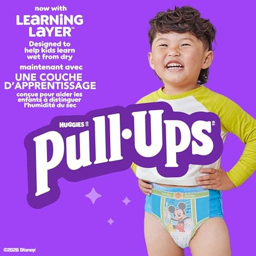 Pull-Ups Boys' Potty Training Pants, Size 5T-6T Training Underwear (46-60 lbs), 80 Count — view 2