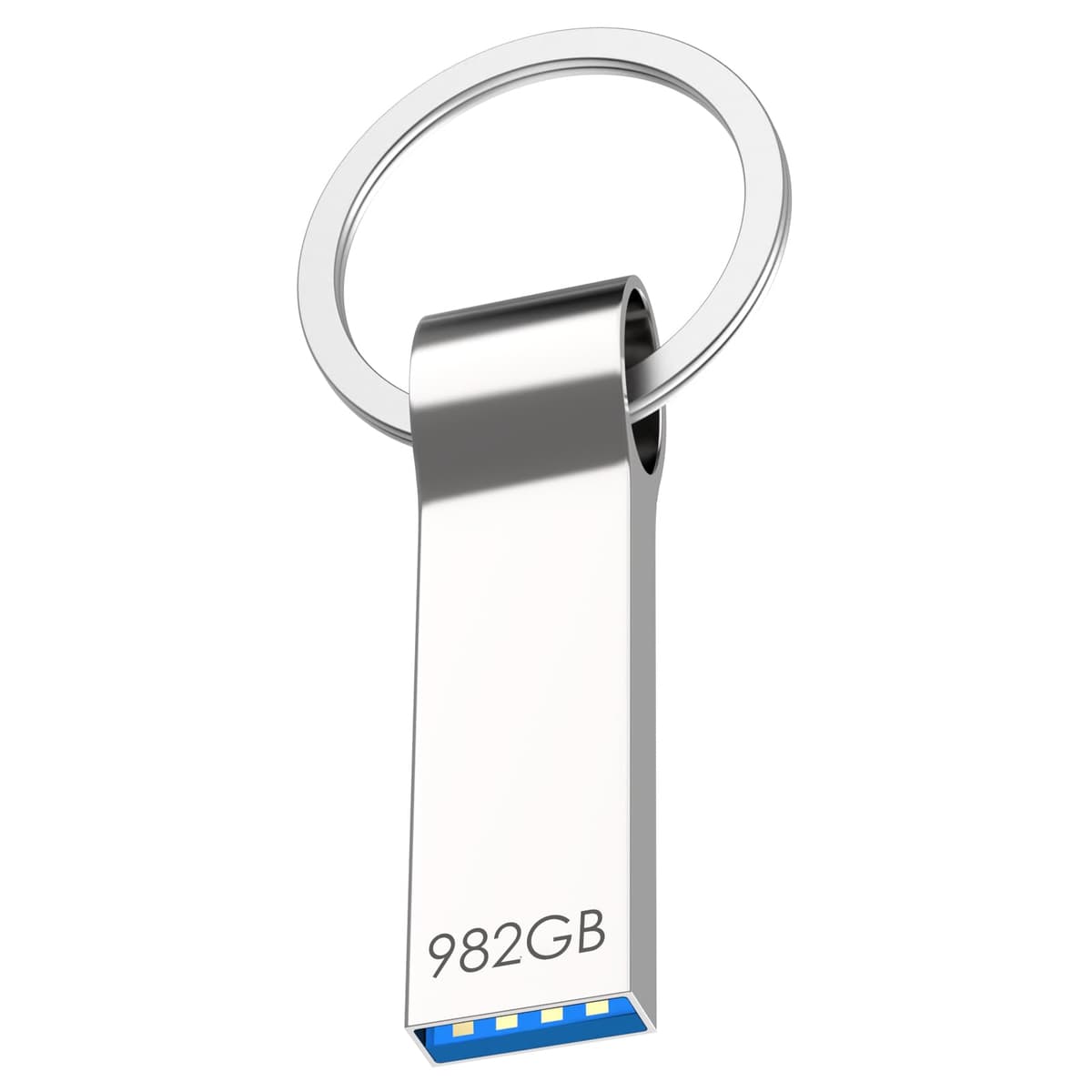 Memoria USB 982GB, Alta Velocidad Pendrive USB 3.0, Mini Pen Drive, Metal Alta Memory Stick para Ordenador, Tableta, Coche y TV (982, GB)