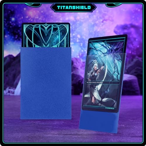 TitanShield (150 Sleeves/Color) Standard Size Board Game Trading Card Sleeves Deck Protector for Magic The Gathering MTG, Baseball Collection, Dropmix