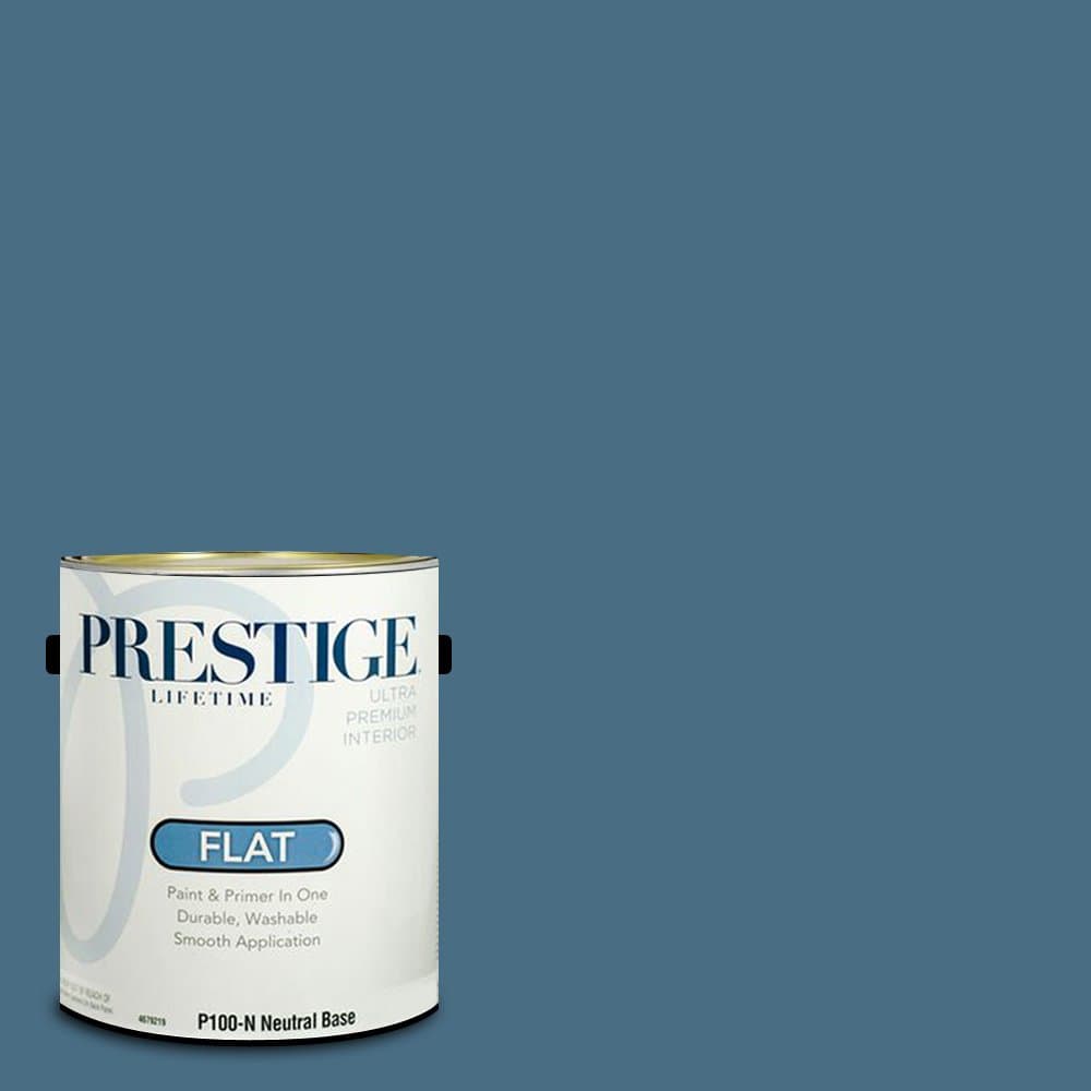 PRESTIGE Paints Interior Paint and Primer In One, 1-Gallon, Semi-Gloss, Comparable Match of Valspar* Dewdrop* — view 226