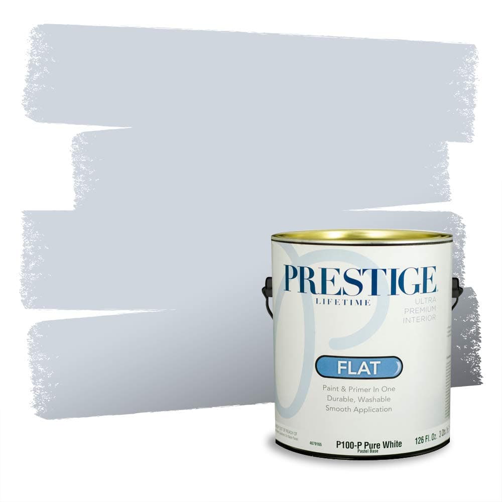 PRESTIGE Paints Interior Paint and Primer In One, 1-Gallon, Semi-Gloss, Comparable Match of Valspar* Dewdrop* — view 511