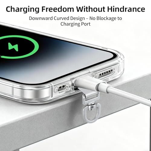 360° Rotating Stainless Steel Phone Tether Tab (Silvery 3-Pack) - Universal for iPhone & Other Phones (Fits Wristbands/Necklaces/Crossbody Straps) — view 3