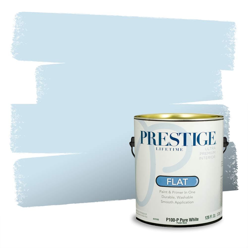 PRESTIGE Paints Interior Paint and Primer In One, 1-Gallon, Semi-Gloss, Comparable Match of Valspar* Dewdrop* — view 1303