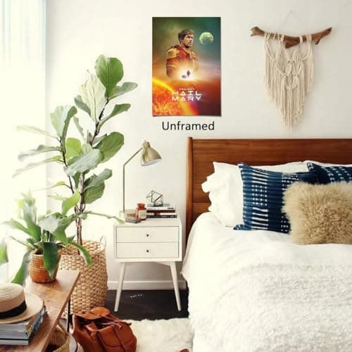 LPAIWXY Project Hail Mary Poster For Fans Kids Room Bedroom Wall Decor-Movie Project Hail Mary Posters Canvas Prints Picture For Teen Boy Girls Gifts — view 3