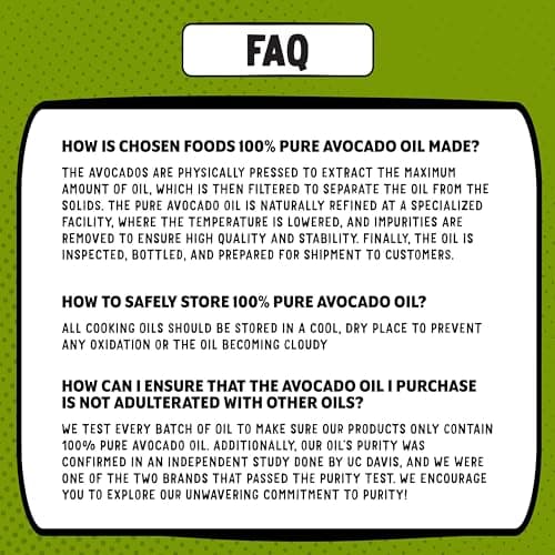 Chosen Foods 100% Pure Avocado Oil Spray, 170 Grams (6 oz), Clear, Single Count (Unit-ChosenFoods.AvocadoSpray.170g) — view 5