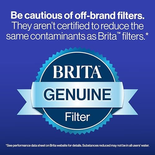 Brita Extra Large 27 Cup Filtered Water Dispenser with 1 Brita Elite Filter, Made Without BPA, UltraMax, Black — view 5