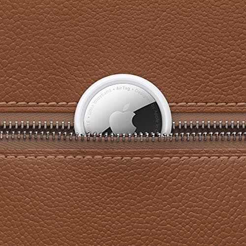 Apple AirTag (1st Generation) - 4 Pack. Keep Track of and find Your Keys, Wallet, Luggage, Backpack, and More. Simple one-tap Set up with iPhone or iPad, Bluetooth — view 3