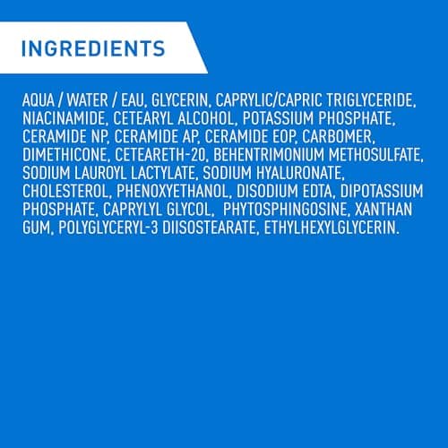 CeraVe Facial Moisturizing Lotion Pm | Ultra Lightweight, Night Face Moisturizer With Hyaluronic Acid | Fragrance Free, 89 Milliliters (1 Pack) — view 7
