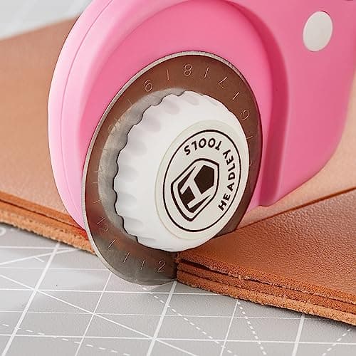 HEADLEY TOOLS 45mm Rotary Cutter Blades 10 Pack Fits Olfa, Fiskars, Replacement Rotary Blade for Arts Crafts Quilting Scrapbooking Sewing, Sharp and Durable — view 6