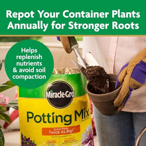 Miracle-Gro Potting Mix, 8 qt. (2-Pack) — view 7