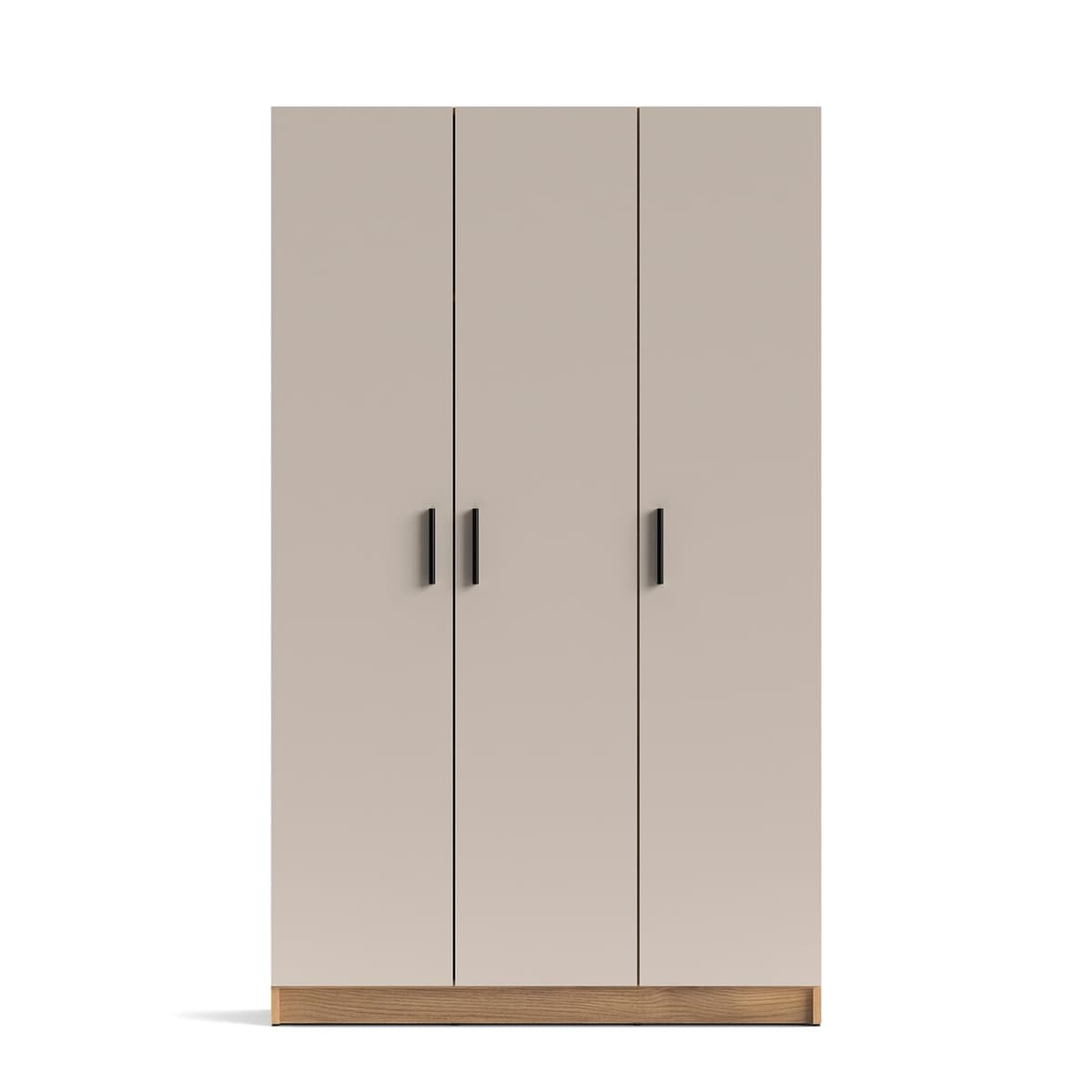 Shiito | Modelo Elba - Mueble Multiusos 3 Puertas | Acabado Mauvella-Beig
