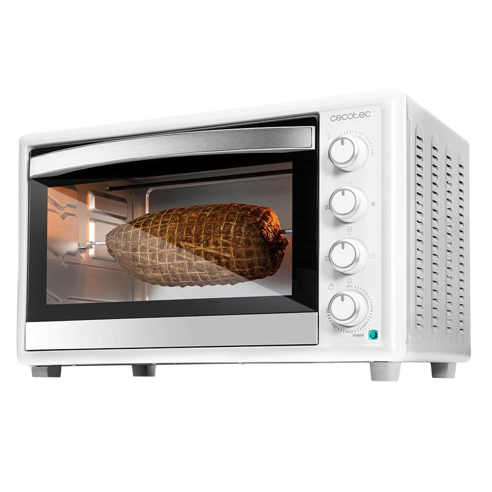 Cecotec Horno de sobremesa Bake&Toast 1090 White, 10 L, 1000 W, Temporizador 60min, Temperatura regulable hasta 230ºC, Bandeja para hornear, parrilla y pinzas. — view 15