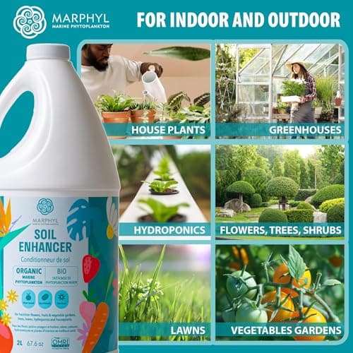 MARPHYL All-Purpose Plant Food – Organic Nutrient-Rich Fertilizer & Soil Enhancer for Indoor & Outdoor Flowers, Vegetables, Succulents, Bamboo & Hydroponics — view 3