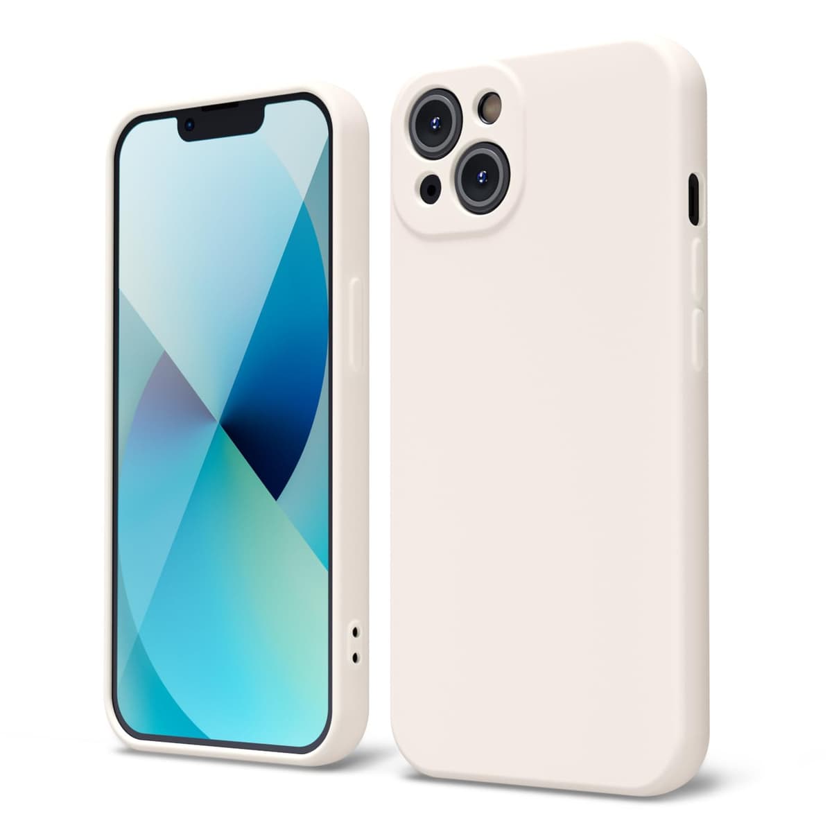 oakxco for iPhone 17 Pro Max Phone Case Liquid Silicone, Cute Thin Slim Grip Soft Rubber Gel for Women Men, Smooth Matte TPU Plain Solid Color Girly Simple Case with Camera Cover, Light Pink — view 77
